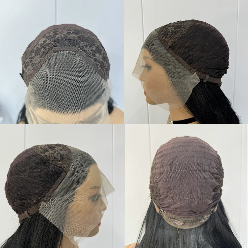 Perruque Longue Noire Body Wave – Finition HD